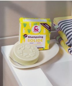 Shampoing solide cheveux normaux - Argile Blanche, 70&nbsp;ml